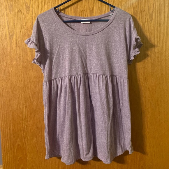 Lilac Babydoll Top - Picture 3 of 4